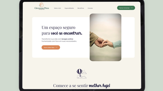 Giovanna Pires Psicóloga: Site Institucional