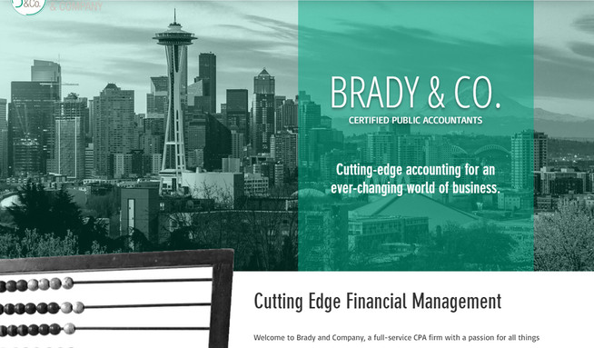 Brady & Co.: Providing top-tier CPA services, this family-owned firm features service providers who have worked at some of the nation's top financial organizations. Will that kind of pedigree, Brady & Co. needed a website refresh that better aligned with their level of excellence. LECK was able to provide exactly that. 