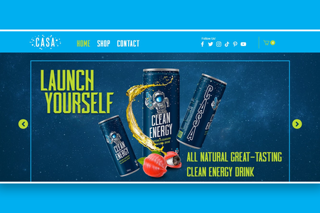 Casa Beverages: The Energy Drink brand CASA, now has a website with all the e-store funcionalities needed for showcase and sell their beverages all over New Zealand.

CASA offers an energy drink with natural botanical ingredients and no &amp;#39;Lab Nasties&amp;#39;.