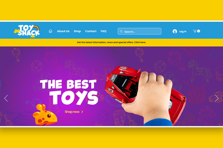 Toy Shack: This Online Store needed a helping hand on both Branding Guidelines and Web Design Development and we are really glad to be given the opportunitie of helping them, with such a good outcome.