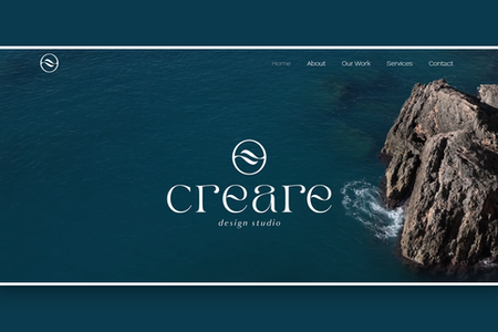 Creare: We can help you make it possible with Wix! Just like we did with Stephanie, Creare's owner that came to us with a clean design to make it live online and so we did, resulting on a very nice and visually-appealing website.