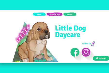 Little Dog Daycare: From corporate to family business we love doing their websites! and of course, we also love dogs! Little Dog Daycare, Adelaide offers a dog grooming service for all breeds, styles and sizes. 