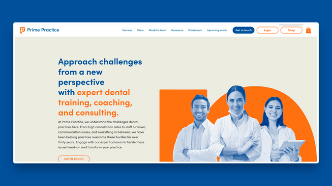 PrimePractice: Wix Enterprise Project. UX/UI + Wix Studio Implementation