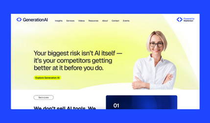 GenerationAI: Your biggest risk isn’t AI itself,  it’s your competitors getting better at it before you do