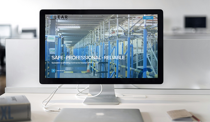 Clear Scaffolding: Migration from WordPress to allow the client update themselves, this whole process was completed in the Website in a Week package on Wix Studio.  Includes case study's, project pages and services.