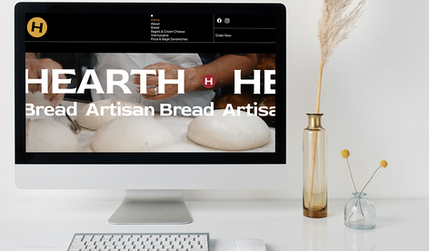 Hearth Artisan Bread: Migration to Wix Studio for an Artisan bakery in Plymouth Massachusetts