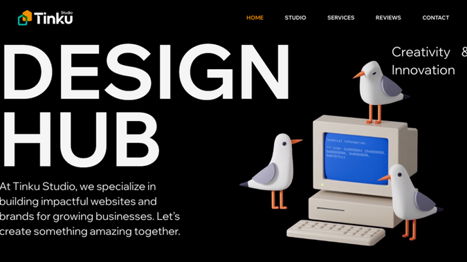 Tinku Studio: Tinku, is a web design studio in LA. Tinku Studio craft impactful websites and brands that help businesses thrive by blending cutting-edge technology with unique design.
