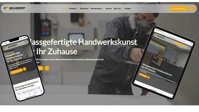 Schreinerei Schwyz: Planung einer SEO- und LLM-optimierten Seite
Webdesign mit Wix Studio
CMS Datenbanken für Jobs und Referenzen
Timeline für Firmengeschichte
SEO und LLM Opimierung nach neusten Erkenntnissen
Schulung und Support