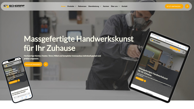 Schreinerei Schwyz: Planung einer SEO- und LLM-optimierten Seite
Webdesign mit Wix Studio
CMS Datenbanken für Jobs und Referenzen
Timeline für Firmengeschichte
SEO und LLM Opimierung nach neusten Erkenntnissen
Schulung und Support