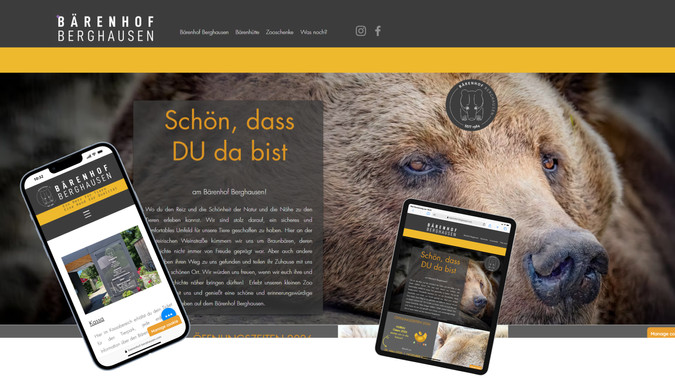 Bärenhof Berghausen: SEO, Input Design und Konvertierung