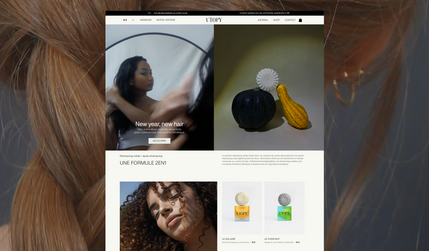 Utopy: Utopy Haircare, a brand dedicated to elevating natural hair care, needed a digital platform that embodied its commitment to quality and inclusivity. I was tasked with designing an eCommerce website that not only showcased their premium products but also resonated with their diverse customer base.

The result is a visually stunning and user-friendly website that highlights the brand’s unique value proposition. Through thoughtful design and seamless navigation, the site provides an engaging shopping experience that reflects Utopy’s dedication to natural haircare. The website’s aesthetic and functionality work together to enhance brand perception and drive sales.