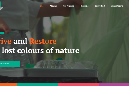 Garbage Free India: Created a website for an NGO with the classic editor -  Multipage with DonateNow options. 