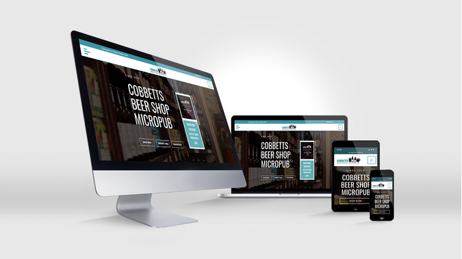 Cobbetts Beer Shop: Cobbetts Beer Shop Micropub contacted Wix Website Wizards to create a website that worked on all devices, including an online e-commerce store that was easy for them to add new exciting products too.

Wix Website Wizards continues to work with Cobbetts to increase its online social presence and generate more online sales.