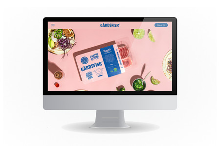 Gårdsfisk: Website design implementation