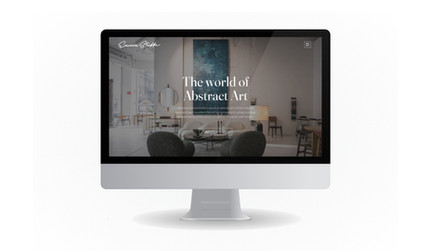 Emma Stüffe: Website design