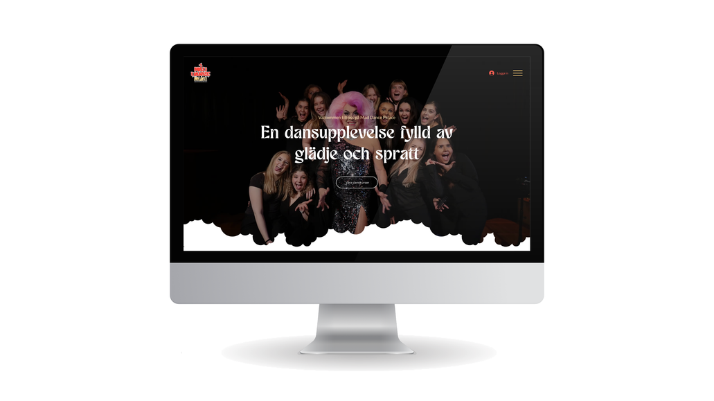 Mad Dance Palace: Website design