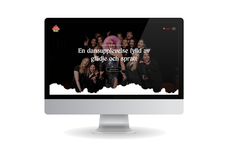 Mad Dance Palace: Website design