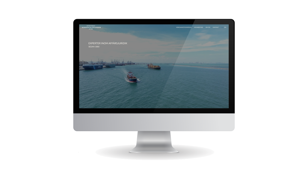 Morssing & Nycander: Website design · CMS