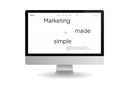 Lagom+ Digital Agency: Website design implementation