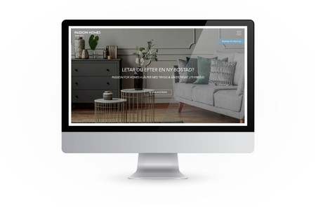 Passio for Homes: Website design