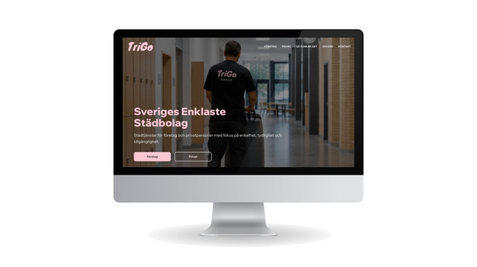 TriGo: Website design · CMS