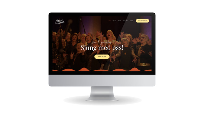Vocal Senior: Website design · CMS