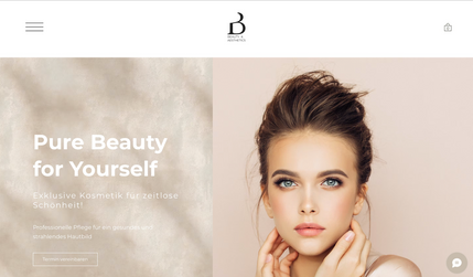 BOG Beauty & Aesthetics: Mit diesem modernen Design setzen wir das neu eröffnete Kosmetikstudio perfekt in Szene und überzeugen mit einem abwechslungsreichen, luxuriösen Stil sowie hellen Farben zahlreiche Kunden aus Mannheim.
