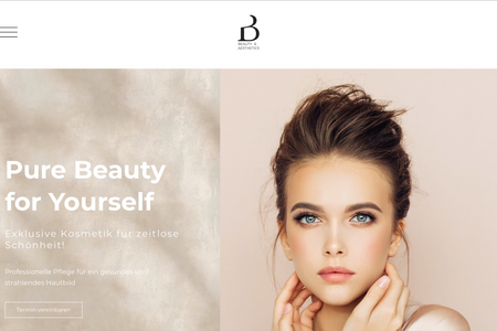 BOG Beauty & Aesthetics: Mit diesem modernen Design setzen wir das neu eröffnete Kosmetikstudio perfekt in Szene und überzeugen mit einem abwechslungsreichen, luxuriösen Stil sowie hellen Farben zahlreiche Kunden aus Mannheim.