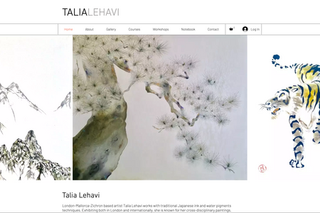 Talia Lehavi Studio: Artist, Teacher, and Japanese ink painter Talia Lehavi showcases her work and collection of courses, lessons, manuals, and workshops. 

Brand Strategy + Web Design + Course Development + SEO

This website has a Kajabi/Teachable-style course platform built from the ground up.