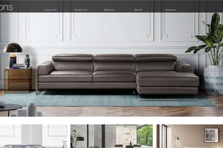 Fultons: Fully responsive website, designed on Editor X. Features full e-commerce store and 5,000+ pages. Comprehensive SEO campaigns and top performance for Fultons — the premier destination for the finest quality sofas, living, dining & bedroom furniture in Northern Ireland with delivery throughout the UK & Republic of Ireland