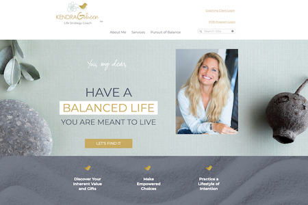 Kendra Goheen Life Coaching: Developed an email subscription and drop campaign system for the life coaching courses from Kendra Goheen: learn the skills and tools to navigate your mental and emotional health with confidence