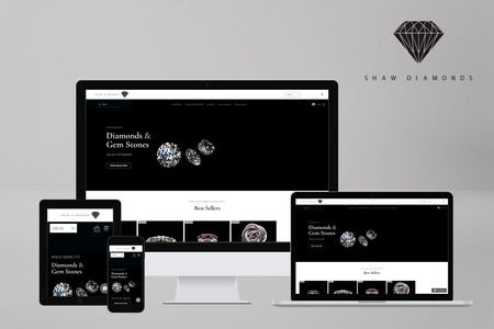 Shaw Diamonds: Our client has had a sterling reputation as high end diamond and jewellery dealer with a robust cliental in America and Africa. They approached Marshall Arts because of our ability to create a digital presence that could match the elegance of the brand. Now Shaw Diamonds is able to business across the globe.
