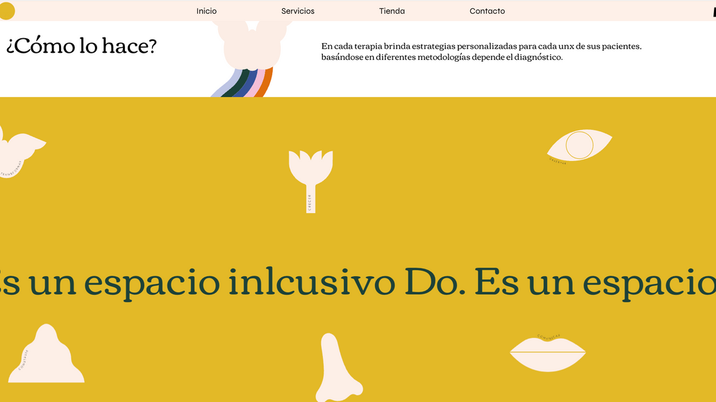 Do Terapia: Desarrollo y diseño web para Terapeuta de Lenguaje