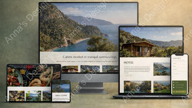 Olive Garden Kabak: Hospitality • Luxury Redesign

Olive Garden Kabak is a boutique hotel offering a calm, nature-focused stay experience. 

The client wanted to revamp their existing Wix website and align it with the look and feel of high-end boutique hotels, taking inspiration from premium hospitality websites such as Hotel Il Pellicano.

The website was redesigned from scratch with an elegant, calm, and luxurious feel.

Result: The final result was a visually pleasing website that feels inviting and matches the premium boutique hotel experience. The client was very satisfied with the transformation.