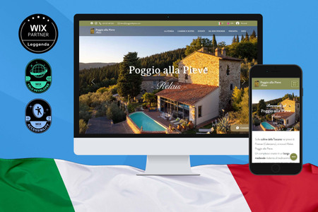 poggio alla pieve : Riprogettazione grafica (ottimizzazione UX/UI)  e SEO