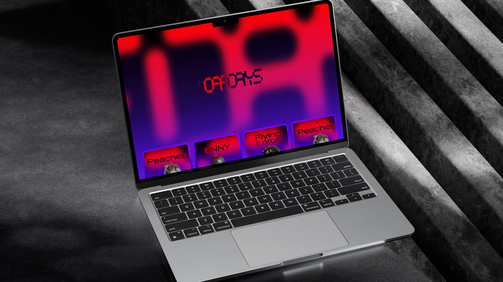 OFF-DAYS: An innovative and distinctive iteration of a functional ticket booking website.