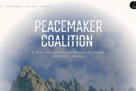 Peacemaker Coalition: Website Redesign on WIX Studio