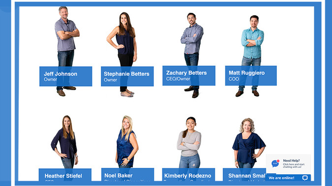 Better Path Homes: This Charlotte-based home buyer/home builder needed an innovative way to showcase their team at work and at "play."