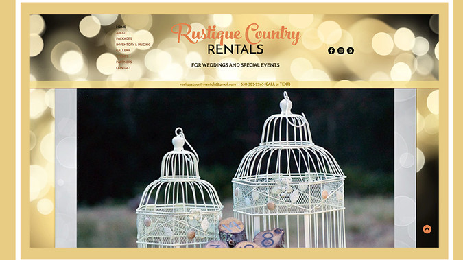 Rustique Country Rentals: Rustique Country Rentals offers a collection of rustic, vintage, and antique pieces that are decorative, functional, and—most importantly—affordable to create the event of dreams.