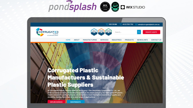 Corrugated Plastic: Advanced Website Design, Logo Design, SEO, Business Stationery, VoIP Phone System, Digital Marketing, Google Ads