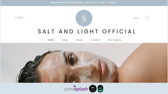 Salt & Light: eCommerce Website Design and SEO