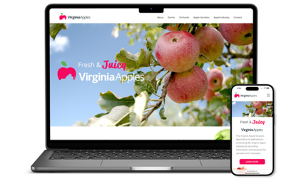 Virginia Apples: Website Design for State Government Organization