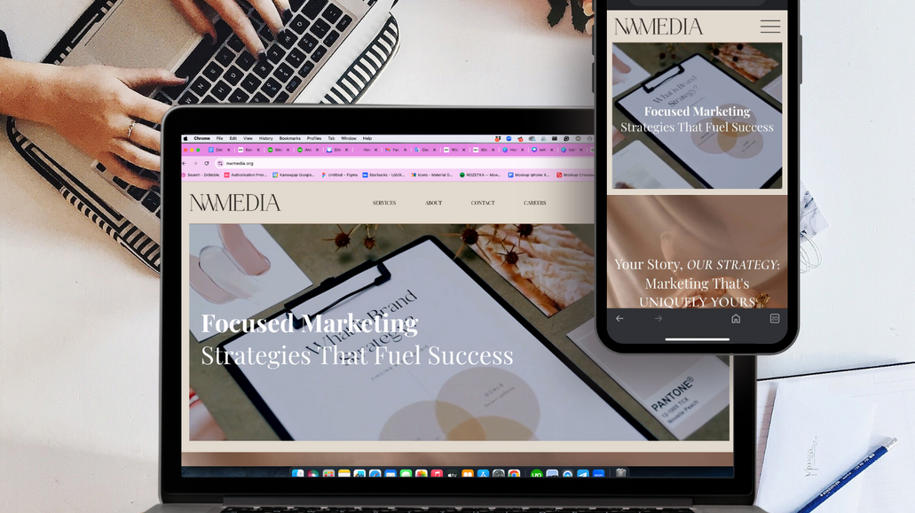 NW MEDIA: NWMedia was founded by Natalie Widder, a digital marketing powerhouse from Newport Beach, California with over 15 years of experience helping brands reach new levels of success. Her diverse client portfolio includes private aviation leader JSX, tech startup Fish Technologies, and more e-commerce giants in fashion, jewellery, and the home.

The task:
Wix Studio website creation
Wix Studio website development

The scope:
-Website Redesign
-Wix Studio Website development
-Graphic design ( icons creation )
-Wix Seo Optimisation ( meta descriptions, H tags )