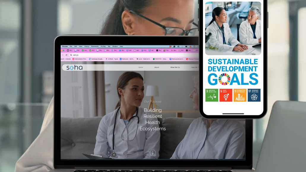 SEHA: Established in 2015, SEHA is a health and tech advisory company with a global footprint.

The task:
Website UI/UX re-design on the Wix Studio platform

The scope:
-Website Redesign
-Wix Studio Website development
-Graphic design ( icons creation )
-Wix SEO Optimisation ( meta descriptions, H tags )