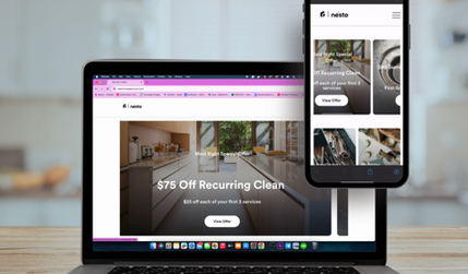 Nesto: The Figma design implementation in the Wix Studio Platform for the home services company.

Scope:
-Wix Studio Custom Design
-Wix Studio Development
-Wix Studio Custom Responsive layout
-Feedback form set up