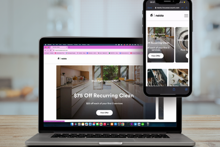 Nesto: The Figma design implementation in the Wix Studio Platform for the home services company.

Scope:
-Wix Studio Custom Design
-Wix Studio Development
-Wix Studio Custom Responsive layout
-Feedback form set up