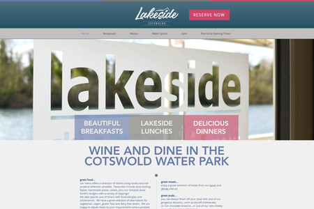 Lakeside Brasserie: There's nothing like a lakeside lunch in the Cotswolds