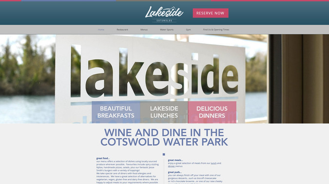 Lakeside Brasserie: There's nothing like a lakeside lunch in the Cotswolds