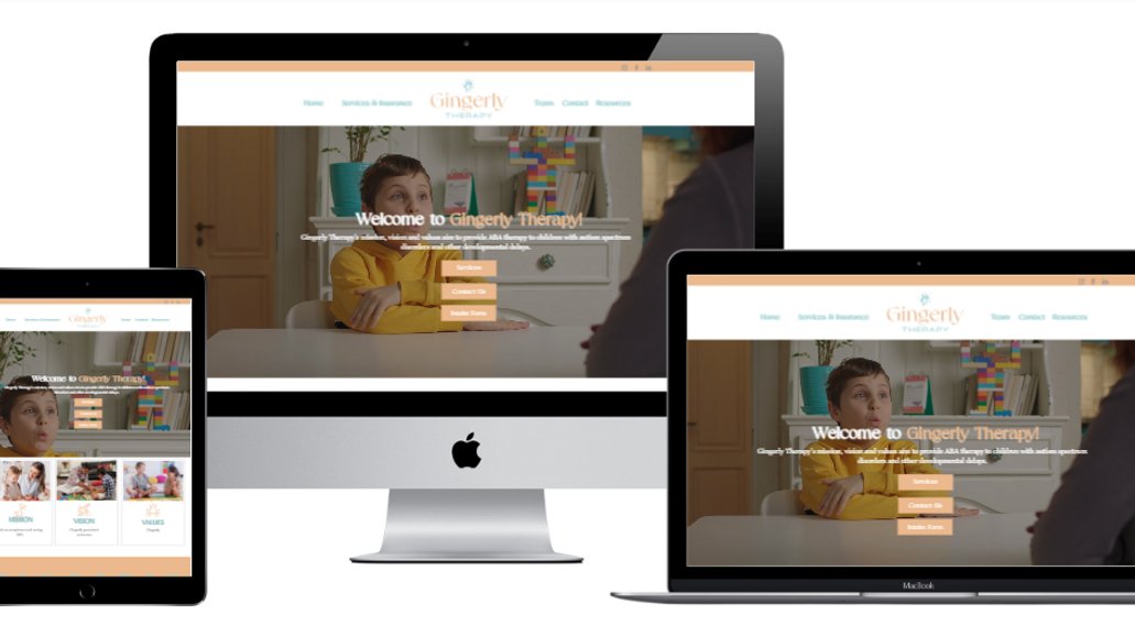 Gingerlytherapy: Passionately designed and developed the whole website.