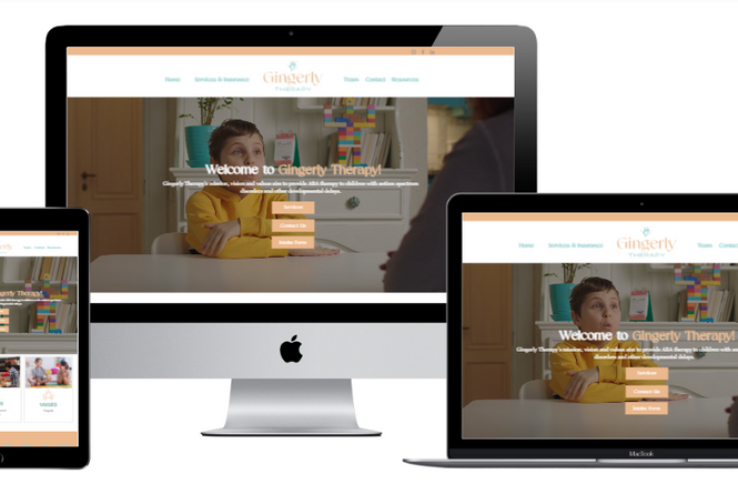 Gingerlytherapy: Passionately designed and developed the whole website.